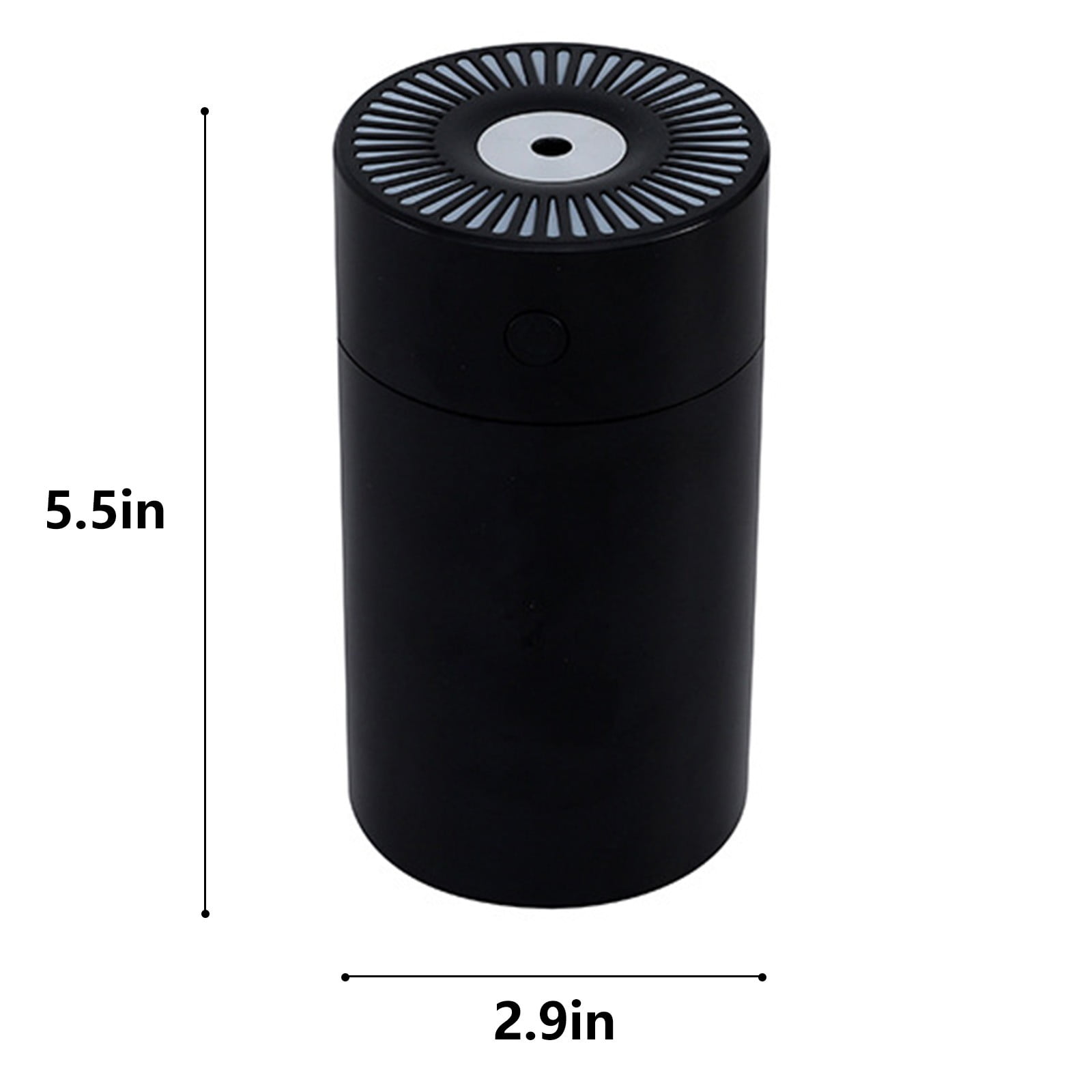Uandlove Small Humidifiers for Bedroom Humidifiers For Bedroom Portable Mini Desk Humidifier With 2 Mist Modes Cool Mist Humidifier For Home Plant And Baby Nursery Quiet Humidifier Black