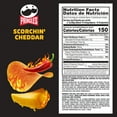 thumbnail image 3 of Pringles Scorchin' Cheddar Potato Crisps Chips, Spicy Snacks, 5.5 oz, 3 of 11
