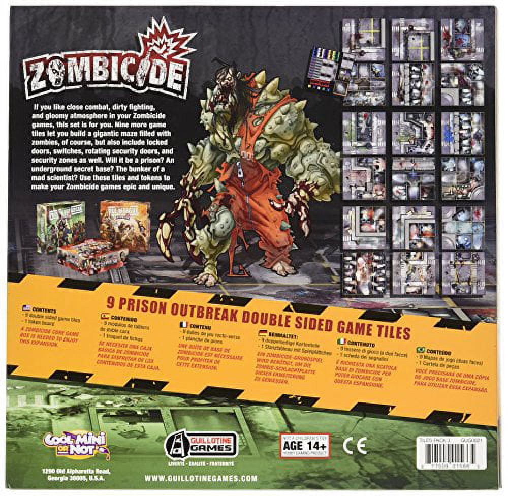 Zombicide: Prison Outbreak Tile Set