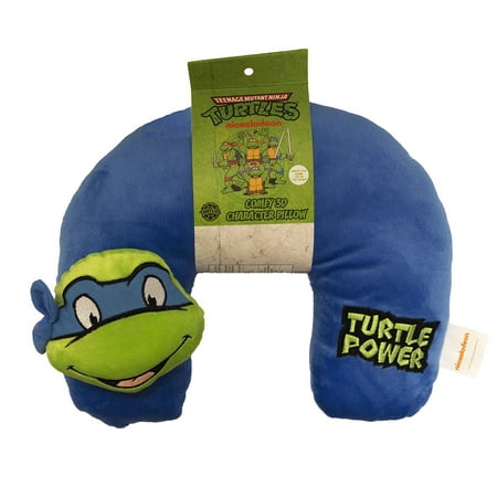 Teenage Mutant Ninja Turtles 3D Character Travel Neck Pillow by Nickelodeon