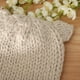 thumbnail image 3 of Cute Knit Crochet hat para Bebés Niñas Niños - Beige, 3 of 8