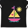thumbnail image 4 of Inktastic Sailboat Girls Sailing Girls Toddler T-Shirt, 4 of 5
