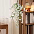 thumbnail image 4 of Ramo de flores artificial de pared de 30 pulgadas para decoración interior y exterior para la boda, 4 of 6