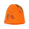thumbnail image 2 of COUVER Camouflage Hunting Knit Cap with Acrylic Lining, Cotton Blend, 8 inch, ALL PURPOSE BLAZE ORANGE, 2 of 6
