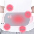 thumbnail image 3 of 3-Stage Period Heating Pad for Back and Abdominal Pain Relief, Grey, 3 of 4
