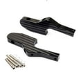 thumbnail image 2 of Reposapiés para motocicleta Speravity 2 piezas extendidos pedal actualización Vespa Accesorios negro, 2 of 6