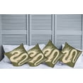 thumbnail image 2 of Ambesonne Green Throw Pillow Cover 4 Pack, Chinese Dragon&nbsp;Eastern, 16", Yellow and Green, 2 of 5