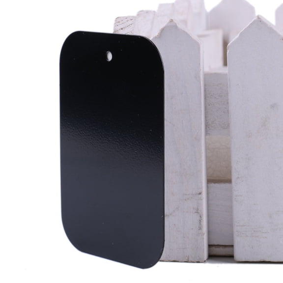 NICEXMAS 4-Pack Round Metal Plates for Phone Cases, Adhesive Mount Accessories