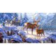 thumbnail image 2 of Cuadros Decorativos Kit de pintura de resina de diamante redondo de taladro completo de cuadro de diamantes de imitación de venado de nieve 5D DIY Ndcxsfigh Nuevos Originales, 2 of 9