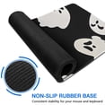 thumbnail image 6 of Long Mouse Pads for Desk,Black Halloween Ghost Silhouettes Desk Mats on Top Of Desks, Desk Mouse Pad Extra Large with 3mm Non-Slip Base and Stitched Edge for Gaming,Office,Work,Home 31.5"x11.8", 6 of 6