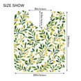 thumbnail image 5 of Yayeee Bath Rug for Bathroom Floor Non Slip Rectangle Fluffy Soft Absorbent Mat, 16"x24", Olive Leaf, 5 of 7