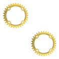 thumbnail image 3 of Wosthever Placa de disco de diente de bielas para bicicleta, pernos 104BCD, encadenamiento de aluminio, cadena para deportes al aire libre, Type5 NO5, 3 of 6