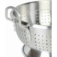 thumbnail image 5 of TrueCraftware- 16 Quart Heavy Duty Colander Commercial Pasta Strainer Aluminum- Pasta Spaghetti Berry Fruit Vegetable Kitchen Food Strainer Basket, 5 of 6