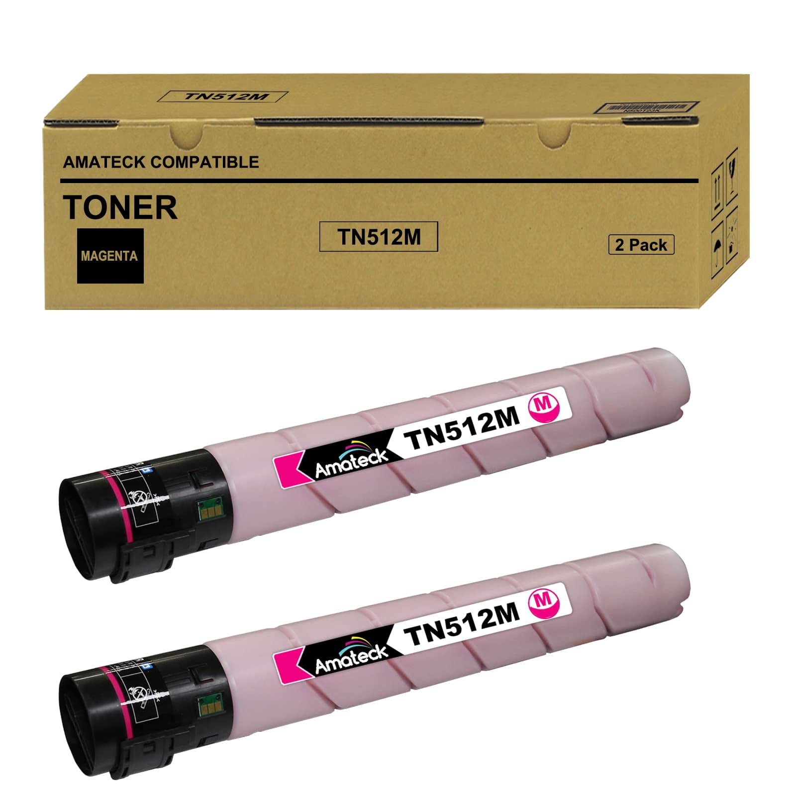 Toner Original Konica Minolta TN512M (Magenta) – Neuf Sous Blister !