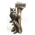 thumbnail image 3 of YTC SUMMIT Bouncer Perching Night Owl Welcome Sign Statue With Solar Powered Lantern LED Light Patio Decor Indoor Outdoor, 3 of 6