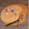 thumbnail image 3 of Palette 2 Pack Oval Sd Artist Palette 12 X 16 Inches Ing Palette Palette Art Pallet For Ing, 3 of 4