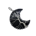 thumbnail image 1 of Colgante HUOGUO con luna de aventurina verde amatista, 1 of 2