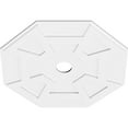 thumbnail image 2 of 32"OD x 4"ID x 11"C x 1"P Logan Architectural Grade PVC Contemporary Ceiling Medallion, 2 of 11