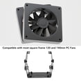 thumbnail image 3 of Soporte De Ventilador Multiusos, Soporte De Ventilador Pivotante De Aleación De Aluminio Para Ventiladores De Computadora De PC De 120 Mm Y 140 Mm, 3 of 7