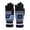 Blue, variant on MAE Snowflake Winter Knitted Gloves Unisex Adult Warm Touch Screen Glove for Men & Women