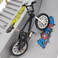 thumbnail image 5 of Tech Finger scooter Two Wheel Mini Skateboards Ramp Parts Sets Finger BMX Fingertip Bikes Fingerboard Skate Deck Novelty Toys, 5 of 5
