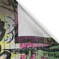 thumbnail image 3 of Ambesonne Urban Graffiti Kitchen Curtains, Surreal Painting, 55"x39", Multicolor, 3 of 3