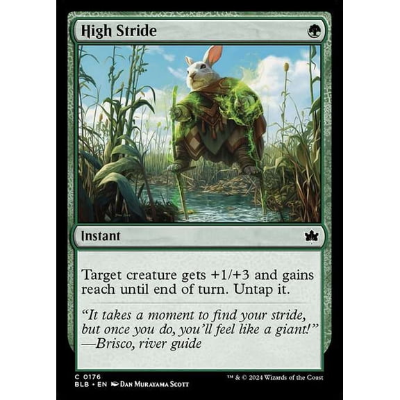 MtG Bloomburrow Common High Stride #176