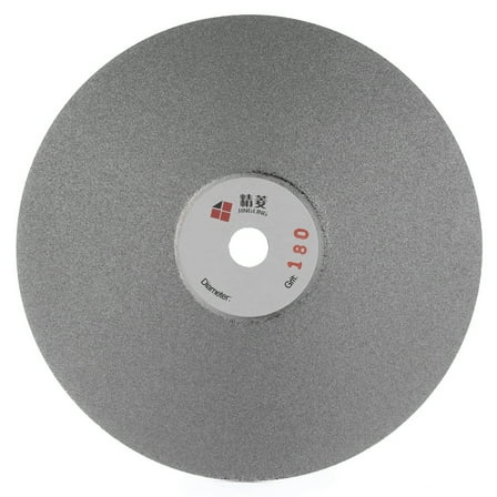 6" inch 150 mm Grit 180 Diamond Grinding Disc Abrasive Wheel Coated Flat Lap Disk Jewelry Tools for Gemstone Glass Rock Ceramics