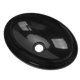 thumbnail image 1 of Lavabo Ovalado, Instalación De Encimera Acrílica, Resistente Al Desgaste, Tacto Cómodo, Fregadero Ovalado Para RV, Estilo Moderno, Fácil De Limpiar Para Baño, 1 of 7