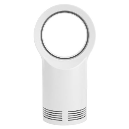 

Leafless Fan Heater Electric Heater Bedroom For Office White US Plug 110V