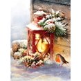 thumbnail image 1 of HOMFUN-pintura de diamante redondo/cuadrado 5D DIY "Árbol de nieve de pájaro de Navidad", bordado de punto de cruz, decoración de diamantes de imitación completa, 1 of 4
