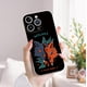 thumbnail image 2 of Actualice el estilo de su teléfono con una vibrante funda plateada mate con diseño de dibujos animados para iPhone 15 Pro Max 14 13 12 Pro 11., 2 of 4
