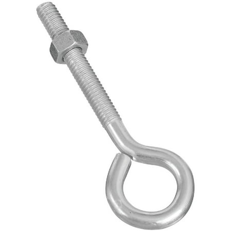

10 PK National 5/16 In. x 4 In. Zinc Eye Bolt with Hex Nut