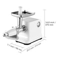 thumbnail image 4 of KFFKFF Electric Tomato Press, 700W Sauce Crafting Device, Processes 5.5 LBS/Min, Copper Motor Food Processor with Reverse, Ideal for Tomato, Strawberry, and Blueberry Sauces, 4 of 9