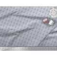thumbnail image 3 of Soimoi Rayon Fabric Stencil Floral Print Sewing Fabric Yard 42 Inch Wide, 3 of 3