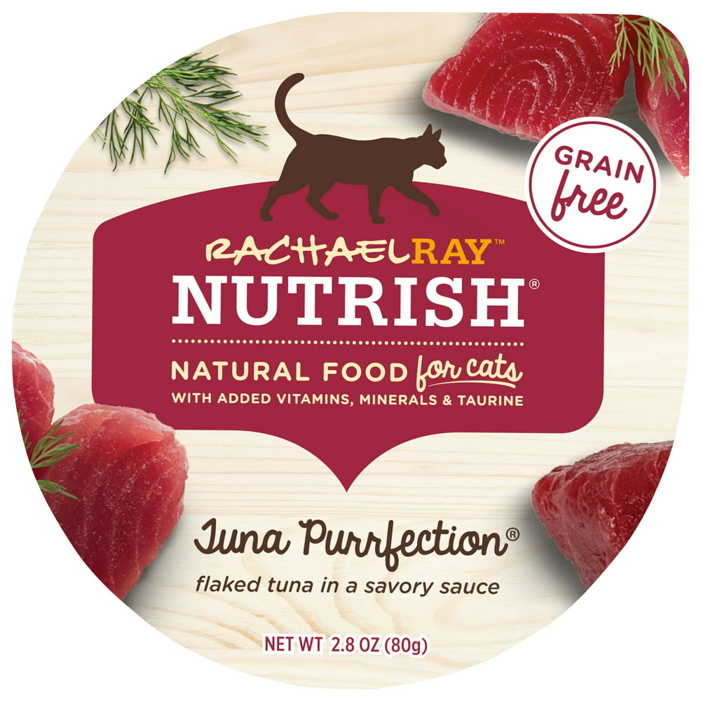 Rachael Ray Nutrish Natural Premium Wet Cat Food, Tuna Purrfection