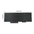 thumbnail image 3 of Inteprter Teclado con puntero Piezas de reparación de entrada convenientes Reemplazo de la barra de puntero para Lenovo IBM ThinkPad L15 Diseño Juegos de teclado y mouse para computadora, 3 of 6