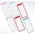thumbnail image 3 of Inkdotpot Pack of 6 Funny Magnetic Dry Erase List For Fridge, Wipe Clean w/ NoStain, Quick Notes Shopping & Grocery List Whiteboard for Fridge, 8.75" x 3.8"(Christmas Theme), 3 of 6