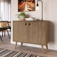 thumbnail image 2 of Manhattan Comfort Amber 1-Shelf Engineered Wood Accent Cabinet in Natural, 2 of 3