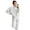White XL, variant on 2 Pcs/Set Spring Autumn Women Top Pants Set Stand Collar Long Sleeve Sweatshirt Stretchy High Waist Maximum Comfort Trousers Sport Fitness Tracksuit