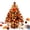 Autumn, variant on DIY Beaded Christmas Tree Kit with Lights, Beginner Friendly Mini Crystal Bead Xmas Tree Craft Set Create Your Own Sparkling Holiday Decoration