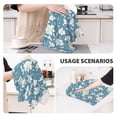 thumbnail image 3 of Disketp Lilies Flowers Waffle Weave Kitchen Dish Cloth,Super Absorbent Kitchen Dish Towels 16*26 Inches for Dish Rags Washing Dishes, Drying Dishes, 3 of 7