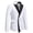 White%GC100, variant on Suit Jacket for Men Casual Men's Blazer Patchwork Color Two Buttons Elegant Slim Fit Dress Jacket for Performance,Prom,Wedding