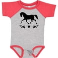 thumbnail image 3 of Inktastic Horse for Girls Girls Baby Bodysuit, 3 of 5