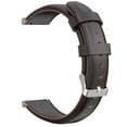thumbnail image 1 of EIGTHTAIL 1pc Leather Watch Strap Unisex Wrist Strap Watch Replacing Band Adjustable Watchstrap Compatible for Fossil Gen 4 Coffee 22mm, 1 of 7