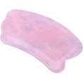 thumbnail image 1 of Guasha Board Pink Stone Plate Massager Promote Blood Circulation Tool Skin Firmness Massage Instrument 1Pcs, 1 of 4