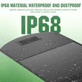 thumbnail image 5 of WERCHTAY 220 Watt Foldable Solar Panel, Complete with Adjustable Kickstand, Waterproof IP68 & Durable for Off The Grid Living, 5 of 13