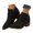 OTHER, variant on Women's Ankle Boots Low Chunky Stacked Heel Slip on Dress Booties Side Zipper Buckle Short Boot