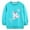 F150-Mint Green, variant on FYDUU Toddler Girls Cute Embroidered Sweatshirts Lightweight Casual Long Sleeve Crewneck Sweatshirt Pullover Tops Fall Clothes 5-6 Years