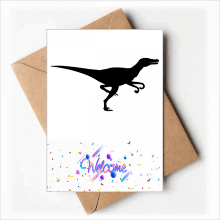 dinosaur bs miniature b Welcome Back Greeting Cards Envelopes Blank